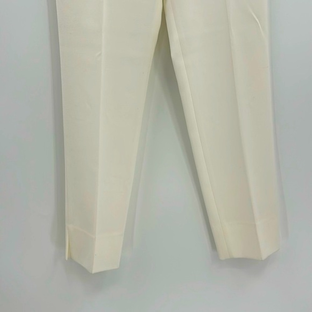 NWT BCBG off white cropped trousers size 4 - Picture 4 of 16